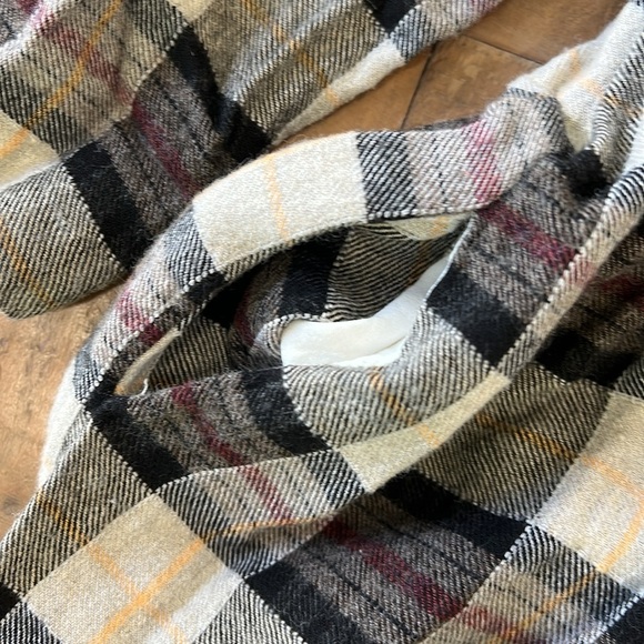 Zara Plaid Kids Dress - Black, White, Yellow - Picture 3 of 8